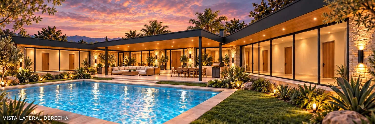 CASA PRINCIPAL – VISTA LATERAL